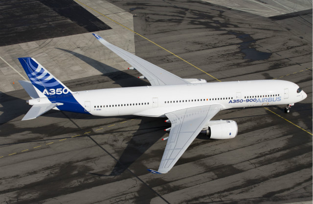 四川航空首架空客A350XWB飞机成功首飞 四川航空首架空客A350XWB飞机成功首飞