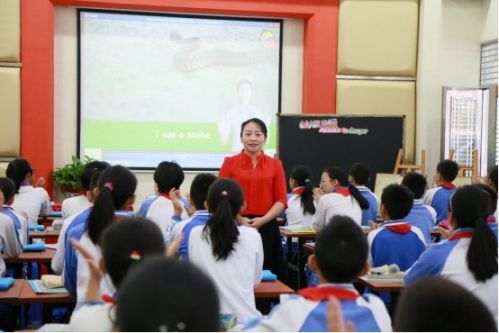 (图片:平安里学校朱至琛老师英语aischool云课堂展示课《unit 5