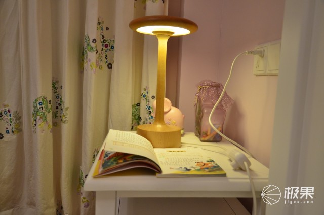 本来设计L1619CM触摸版原木触摸蘑菇灯