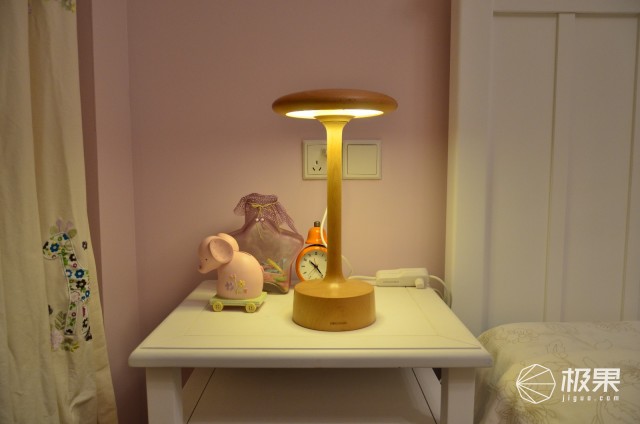 本来设计L1619CM触摸版原木触摸蘑菇灯