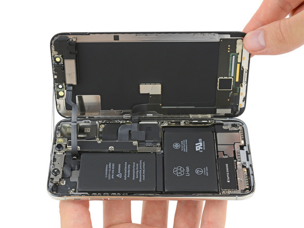 iPhone X拆解:内部结构大不同,两块电池!