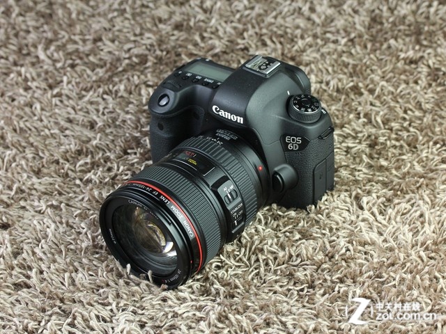 佳能 6D黑色 外观图 