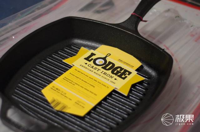 洛极(Lodge)美国进口铸铁牛排煎锅 洛极(Lodge)美国进口铸铁牛排煎锅
