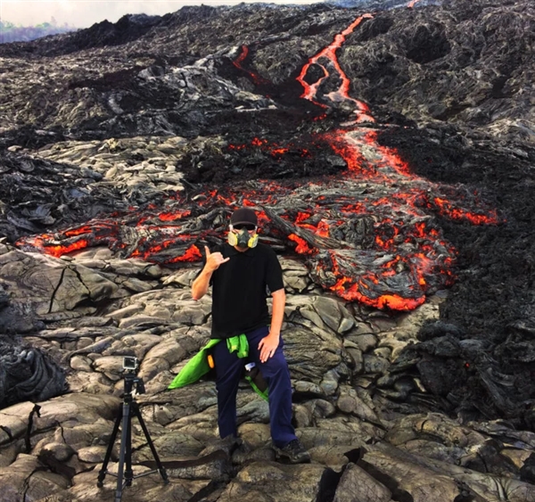 一部倔强的GoPro：被火山熔岩覆盖 竟然还活着