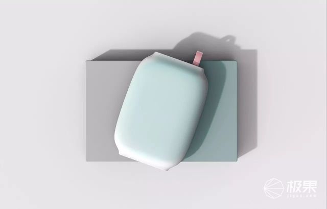 粉嫩外观的移动硬盘，虾饺配色竟把人看饿了