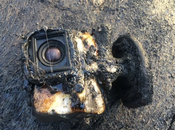 一部倔强的GoPro：被火山熔岩覆盖 竟然还活着