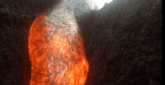 一部倔强的GoPro：被火山熔岩覆盖 竟然还活着