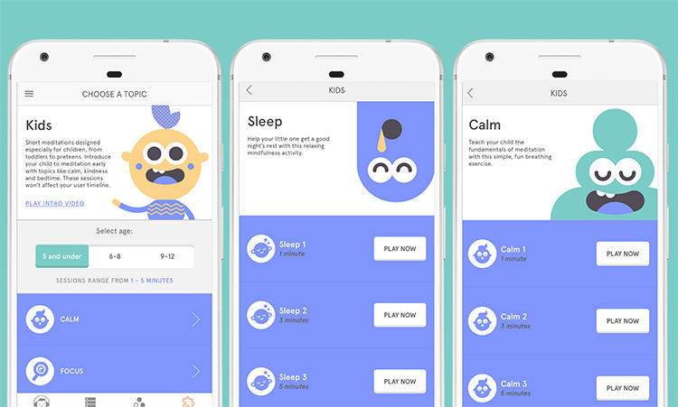 设计一款儿童冥想 app? Headspace 联合 Goo