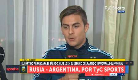 迪巴拉：阿根廷若夺冠 我愿和梅西一起徒步50公里