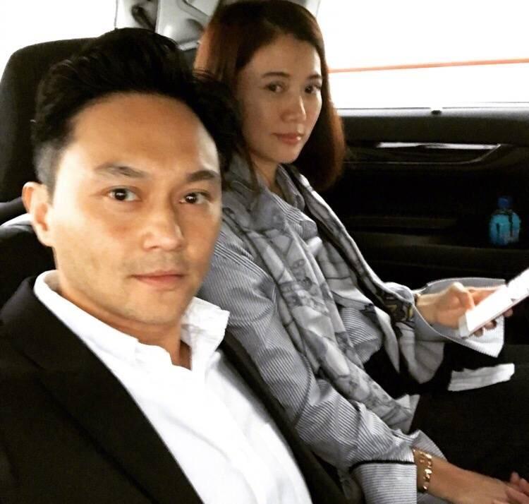张智霖晒全家福为儿子庆生 网友:一家三口热炕头