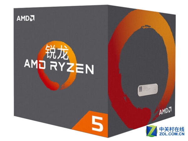 四核八线程 锐龙 Ryzen 1400京东1299元 