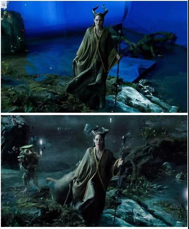 组图说明电影特效前后的强烈反差