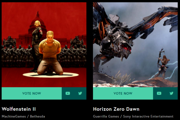 TGA 2017大奖 TGA 2017奖项