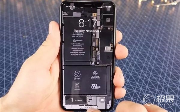 超酷iphone x透视壁纸发布,极客专属!