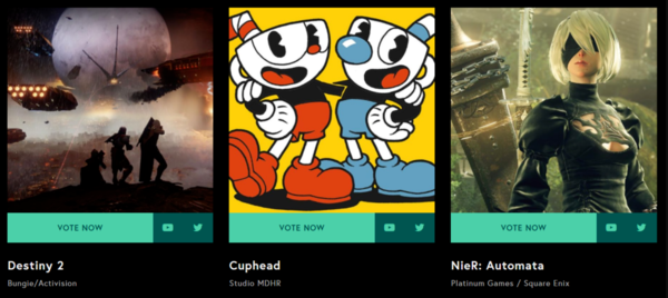 TGA 2017大奖 TGA 2017奖项