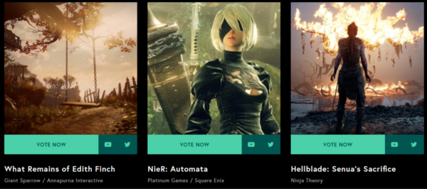 TGA 2017大奖 TGA 2017奖项