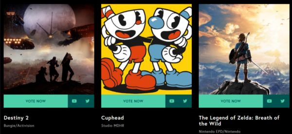 TGA 2017大奖 TGA 2017奖项