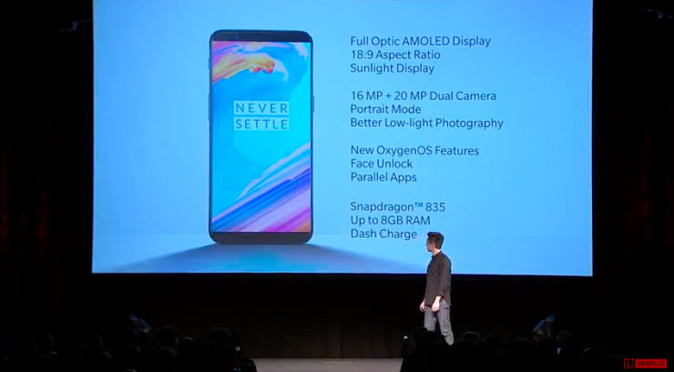 一加 5T 海外发布:全面屏来了,你们要的 3.5 毫米耳机孔还在