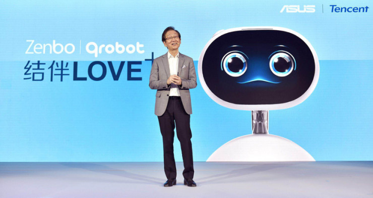 华硕联手腾讯发布机器人，老牌PC巨头的AI之路