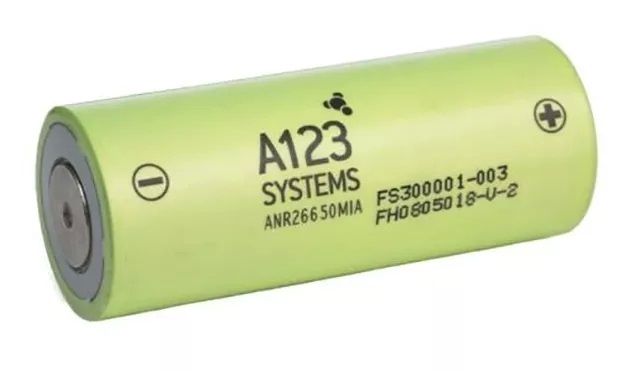 a123生产的电芯