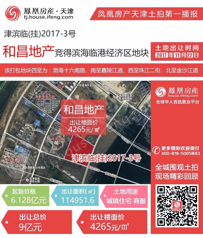 红桥区孟春里迎"豪礼" 和昌凭临港地首进津