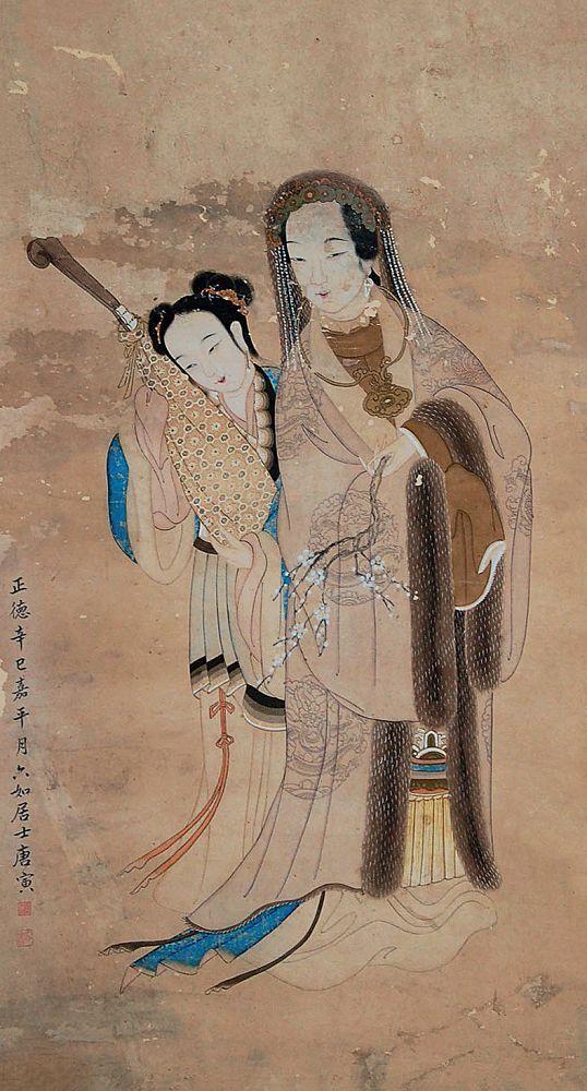 江南才子唐寅画作欣赏