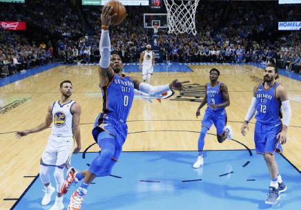 雷霆主场大胜勇士,队员间这一调整让科尔和库