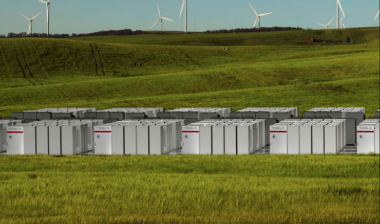 特斯拉百日内建成世界最大锂电池组