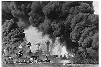 1942日本偷袭珍珠港时的精典老照片