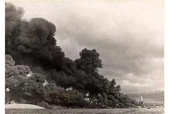 1942日本偷袭珍珠港时的精典老照片