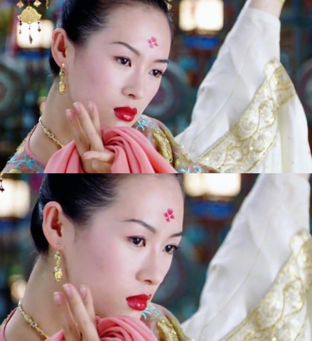章子怡胭脂扣如花 她的古装古色美在骨里