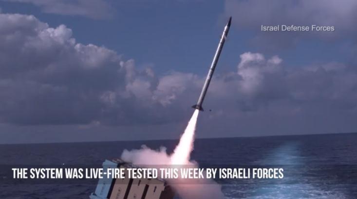 以色列反导再添利器 海基铁穹具备作战能力