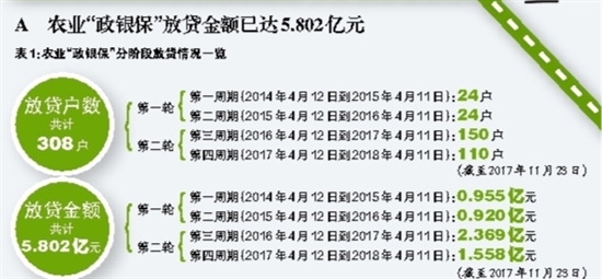 政银保用数字生动诠释普惠金融