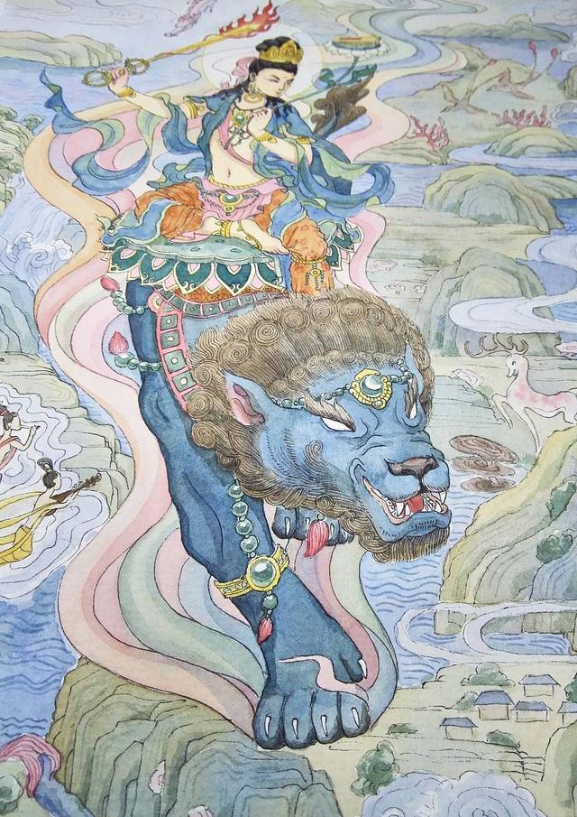 文殊菩萨坐骑青狮精因为啥被骟掉了,谁干的?
