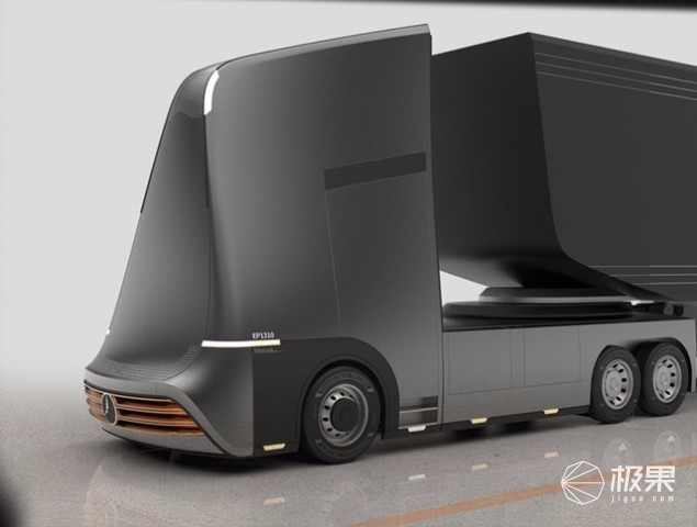 叫板特斯拉？奔驰旗下电动卡车将采用无窗设计