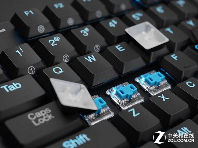 干净字符 优秀的机械键盘不怕点亮背光 