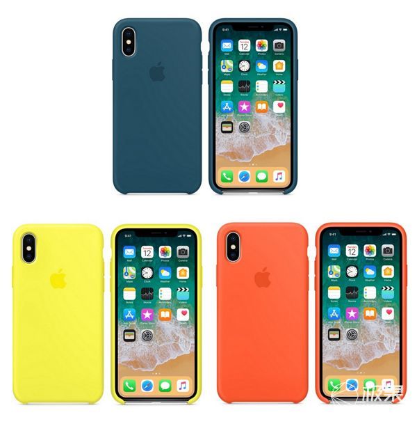 苹果（Apple）iPhoneX硅胶手机壳（多色可选）