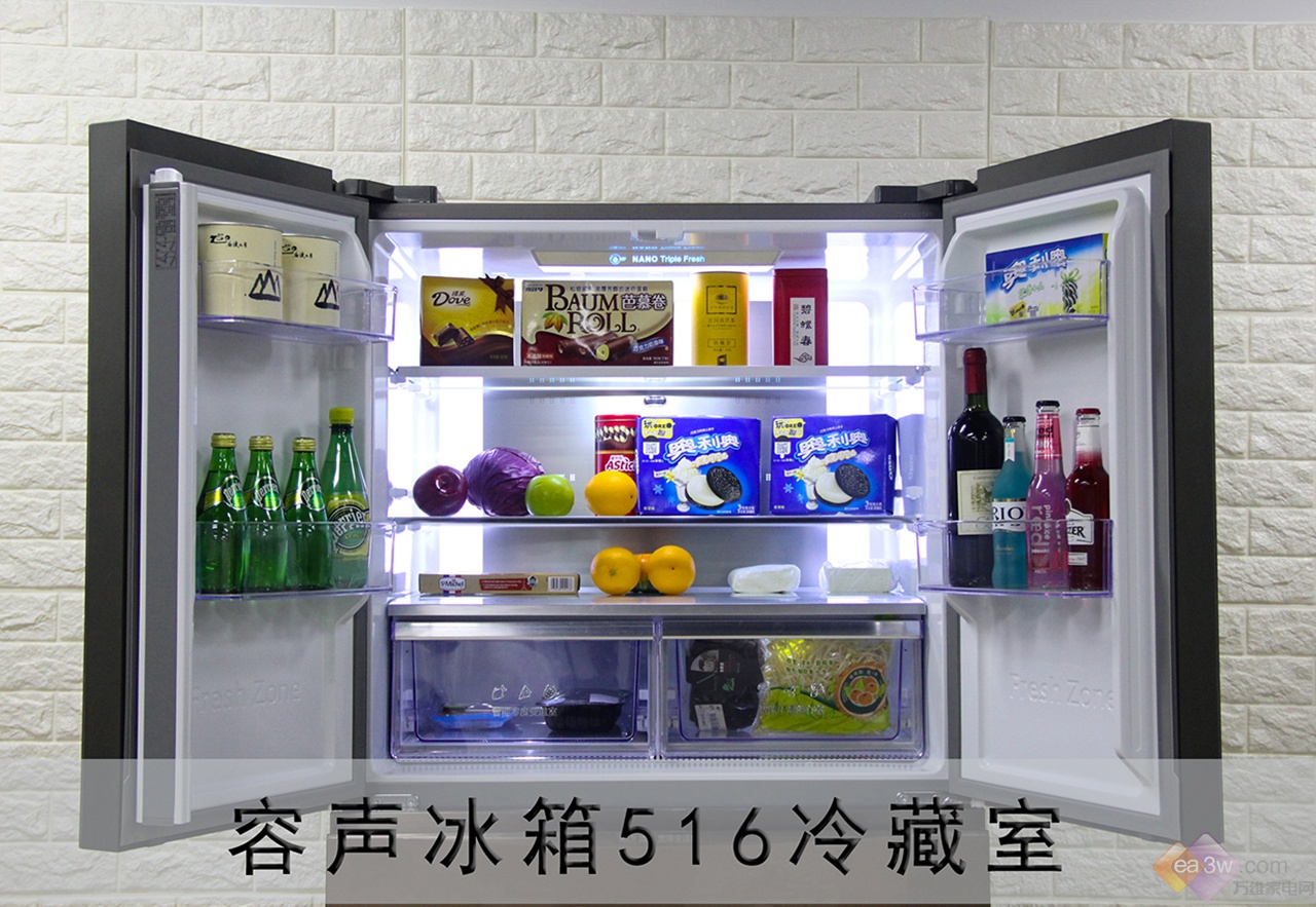 均温风道更保鲜:容声冰箱516评测,带你见证不一样的新鲜