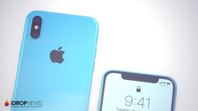 苹果iPhone Xc概念图曝光彩色iPhone X 
