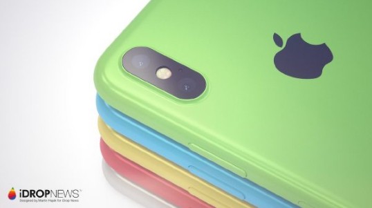 苹果iPhone Xc概念图曝光彩色iPhone X 
