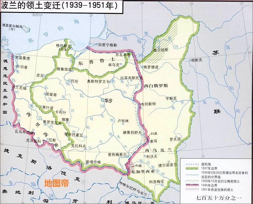 二战最大赢家:吞并60多万领土 相当日本与德国