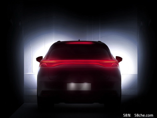 比亚迪全新SUV预告图 明年正式上市销售