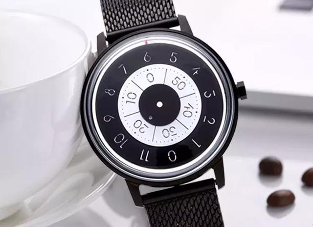 回头率300%奇葩手表，仿行星设计竟然没指针