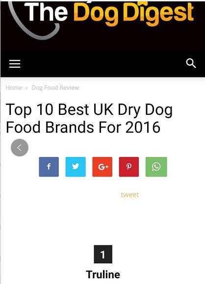 英国网站评选:英国最好的10款干狗粮,第一不是渴望