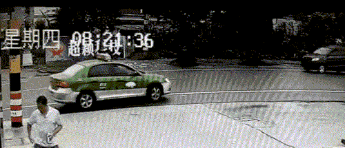 惊心动魄三十秒：史上最短醉驾仅开5米 