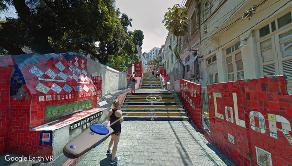 戴上头显游世界，《谷歌地球VR》加入街景导航