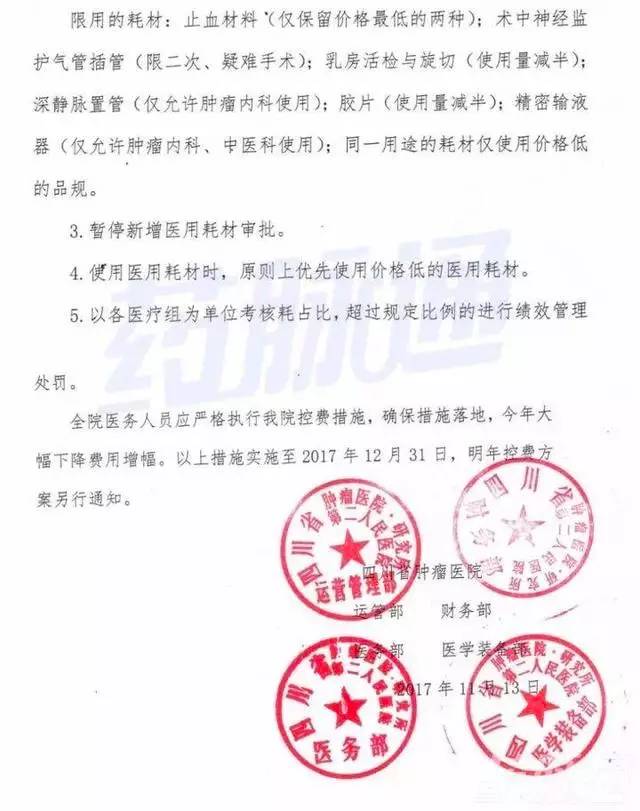 吓人的“医院停止使用耗材” 到底是怎么一回事?