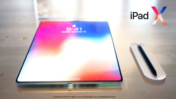 传2018款iPad有望配备iPhone X上的Face ID
