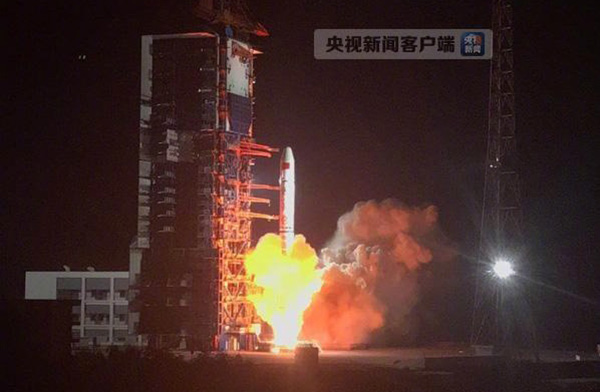 中国成功发射遥感三十号03组卫星 用于电磁环境探测等