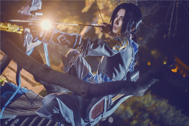 《守望先锋》半藏cosplay 龙啊,请把我的敌人都吞噬吧